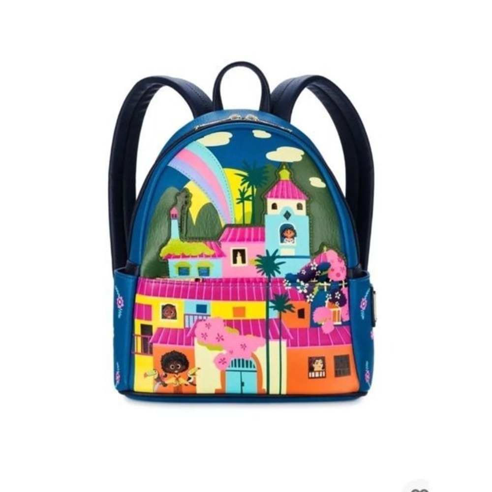 Unique Loungefly Designated just for Disney Encanto Mini‎ Backpack, Brand New